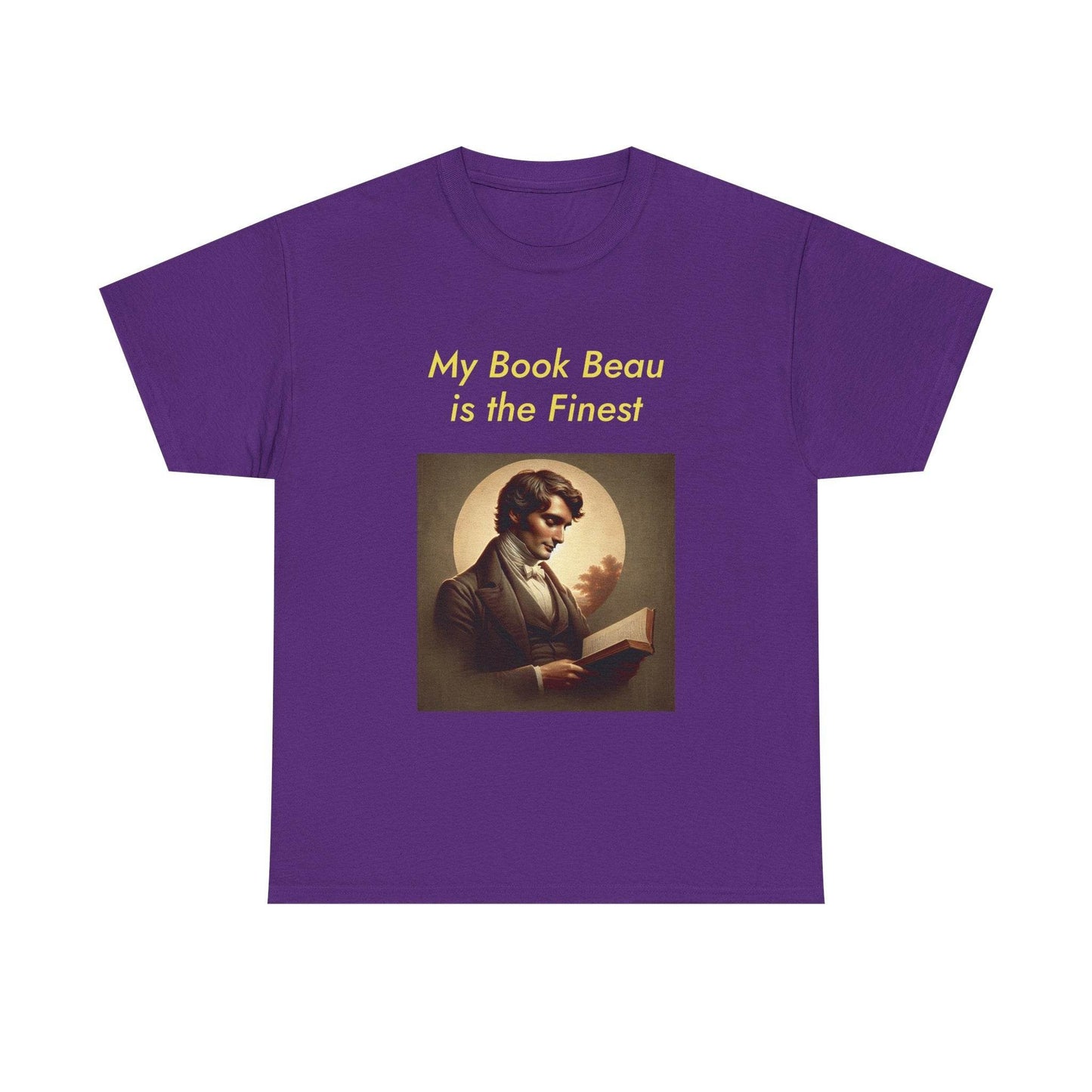 My Book Beau Unisex Heavy Cotton Tee - Perfect for Literature Lovers - The Dreamer's Bookshop.