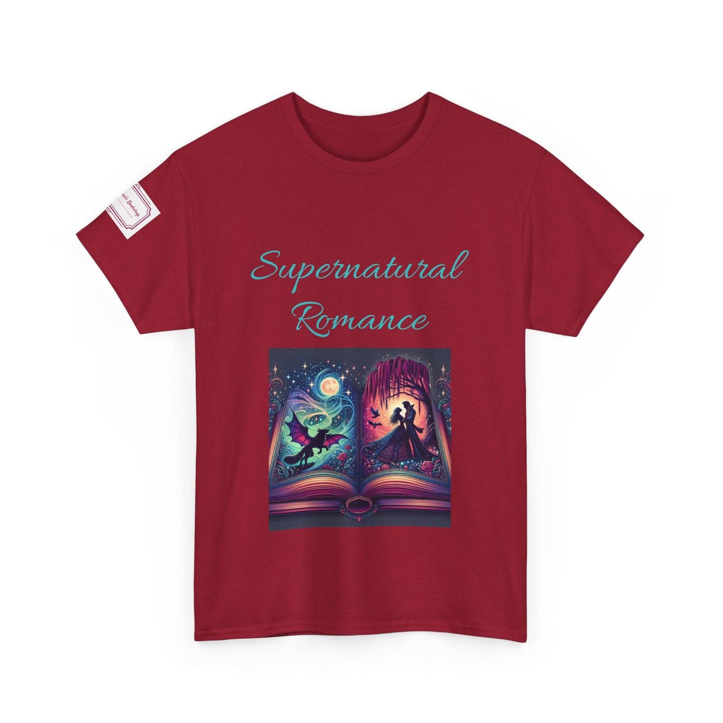 Fantasy - Graphic Unisex Heavy Cotton Tee - Supernatural Romance - The Dreamer's Bookshop.