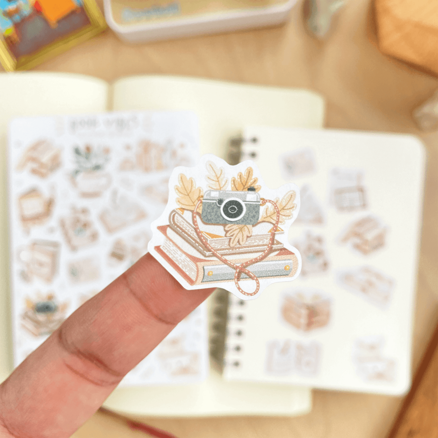 LETTOOn - Stickervel - Leestijd - The Dreamer's Bookshop.