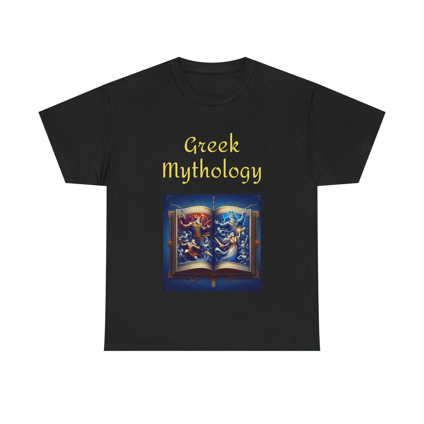 History - Unisex Heavy Cotton Tee - Greek Mythology - The Dreamer's Bookshop.