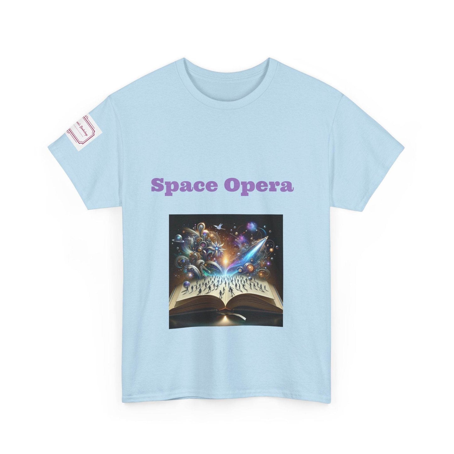 Space Opera - Unisex Heavy Cotton Tee - Sci-Fi Books - The Dreamer's Bookshop.