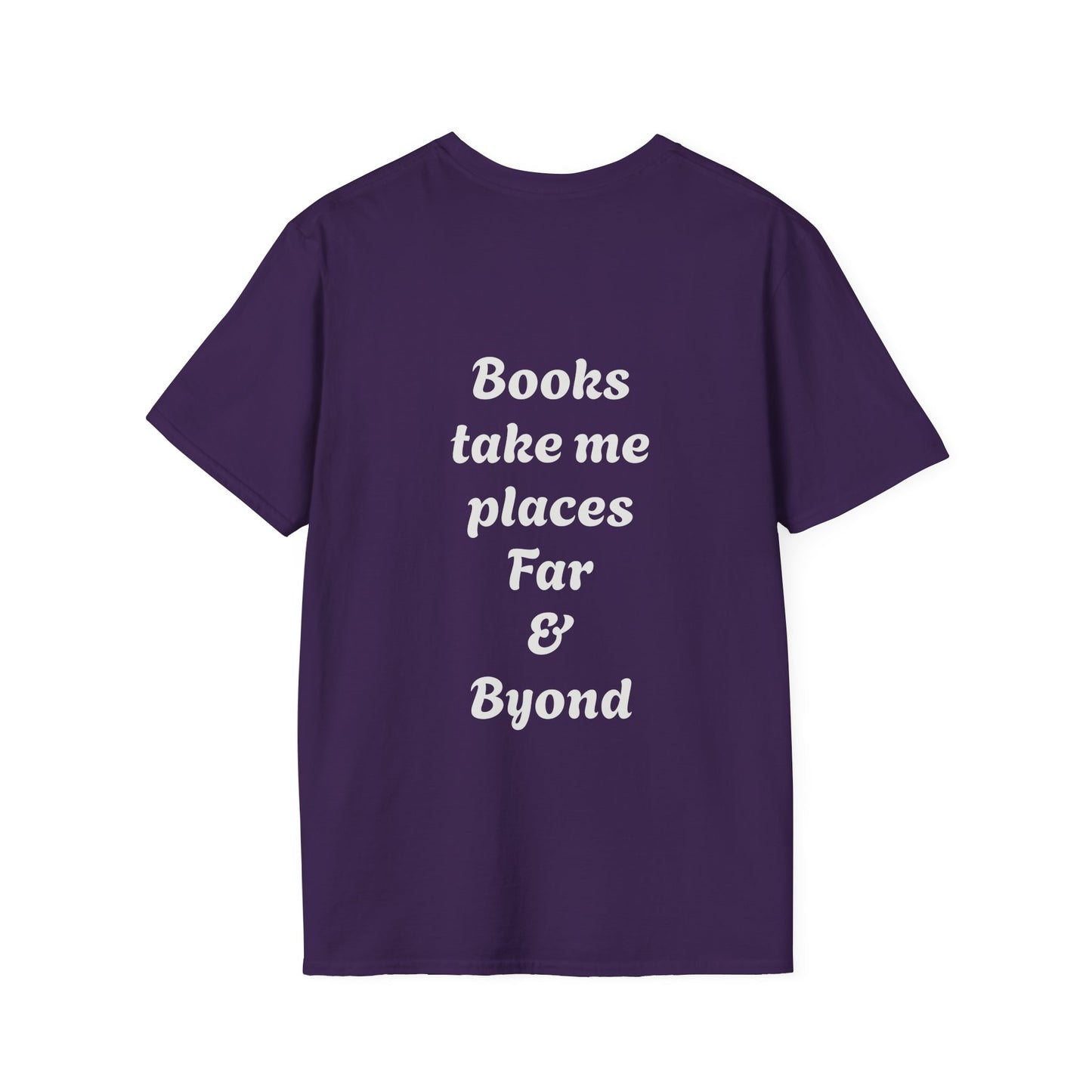 Unisex Travel-Inspired T-Shirt - "I'm a Traveller of Worlds" - Perfect for Book Lovers - The Dreamer's Bookshop.