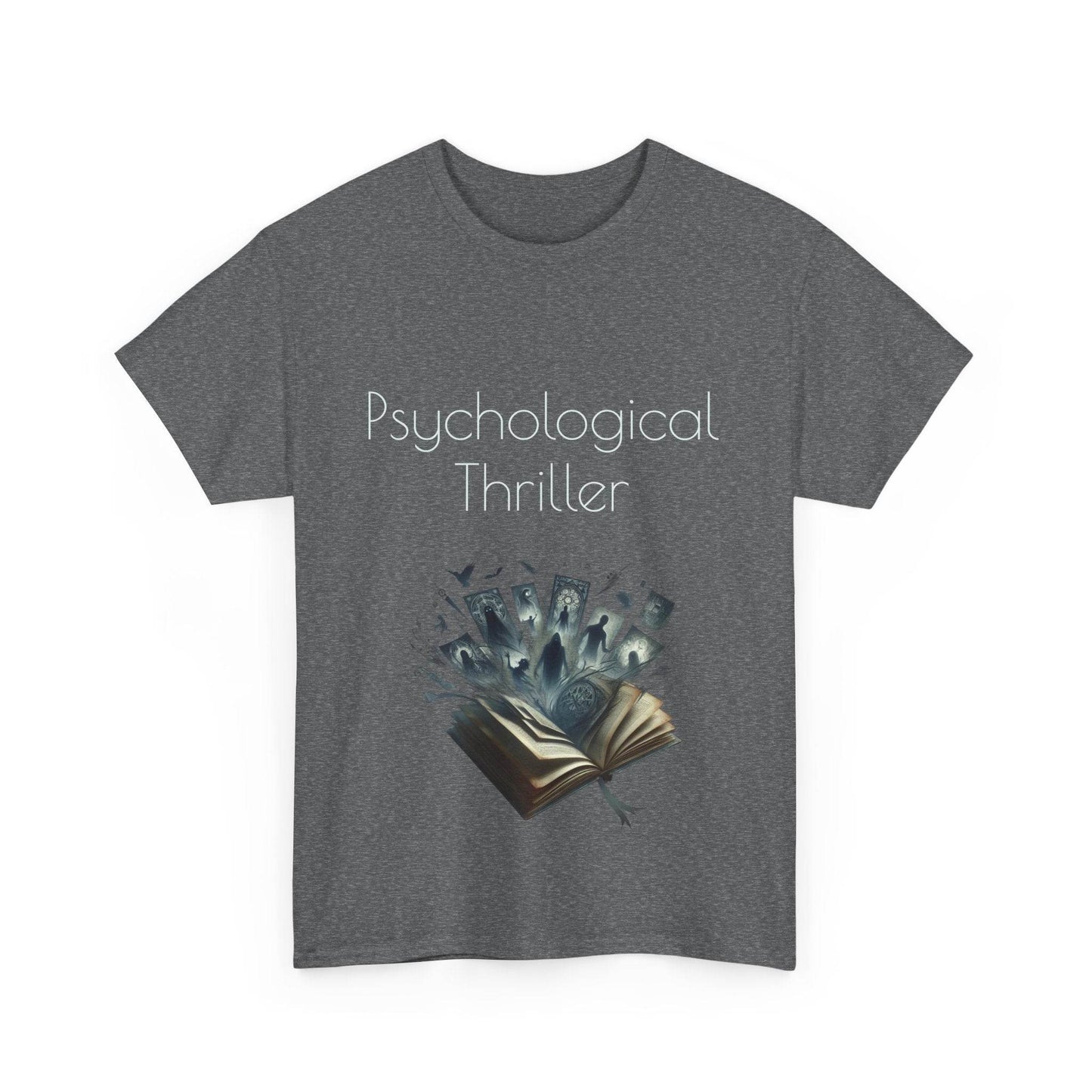 Fiction - Unisex Heavy Cotton Tee - Psychological Thriller - The Dreamer's Bookshop.