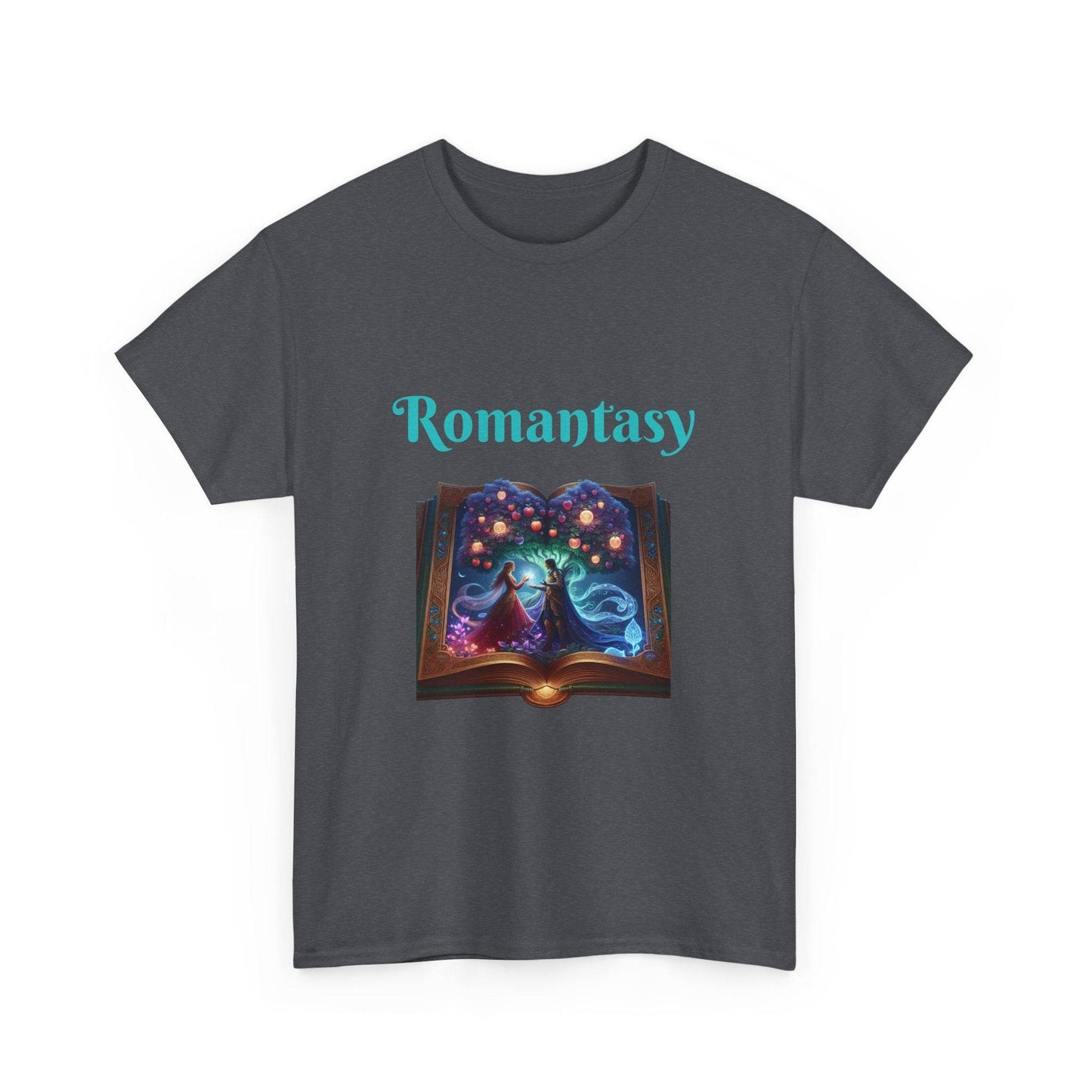 Fantasy - Graphic Tee - Unisex Heavy Cotton T-Shirt Romantasy Books - The Dreamer's Bookshop.