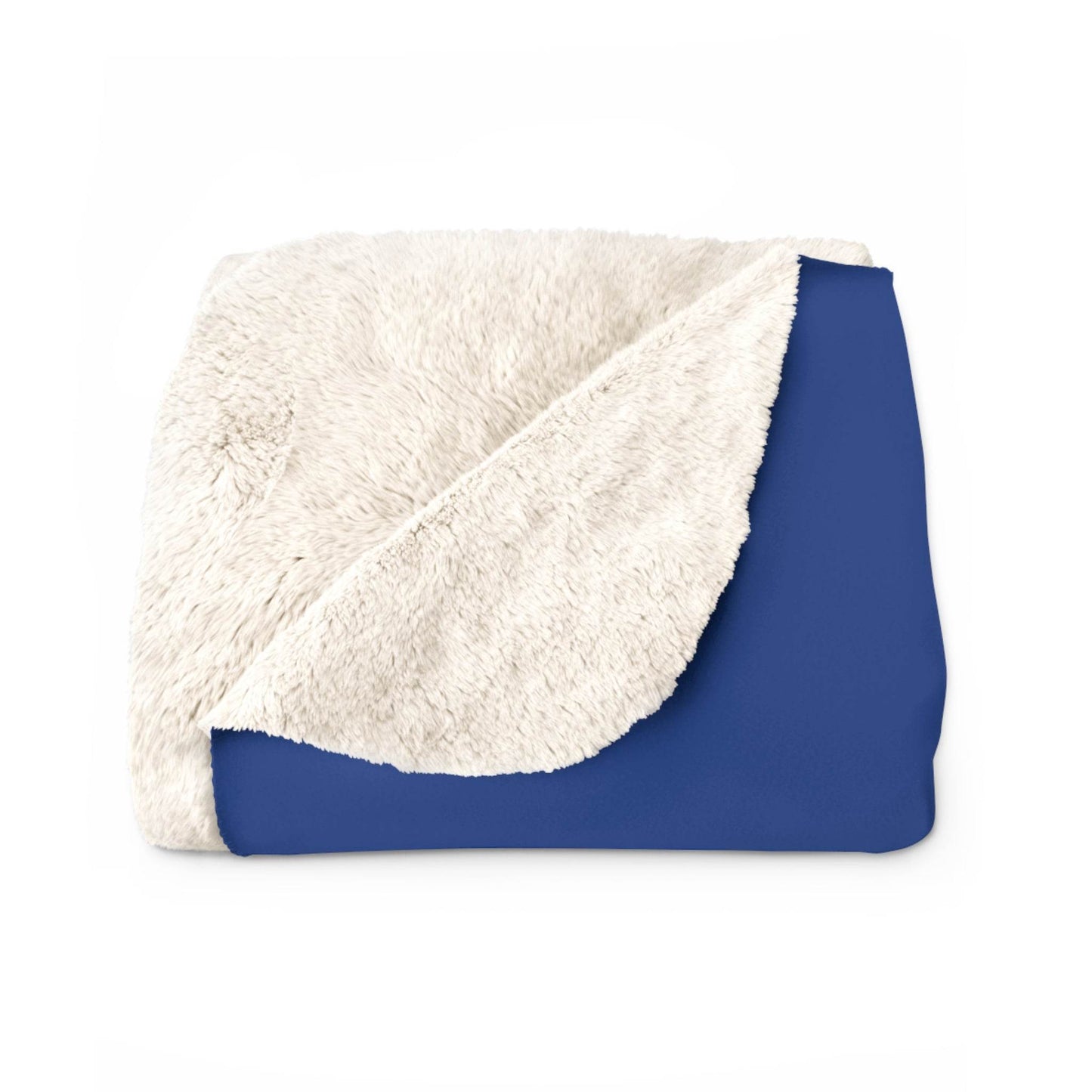 Cozy Sherpa Fleece Blanket - 'The Dreamer's Bookshop' Design - The Dreamer's Bookshop.