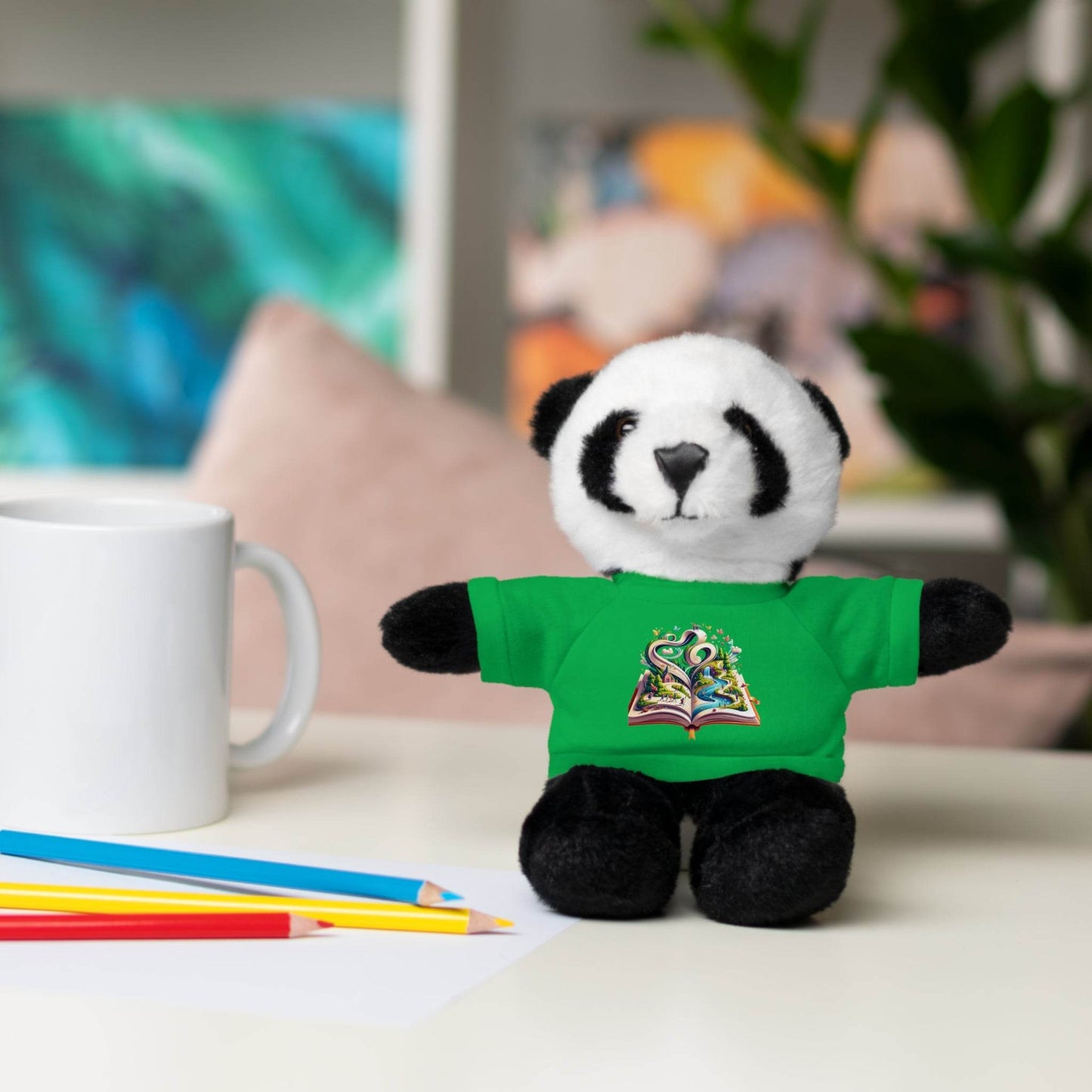 Personalized Stuffed Animal with Tee - Perfect Gift for Kids and Baby Showers - The Dreamer's Bookshop.