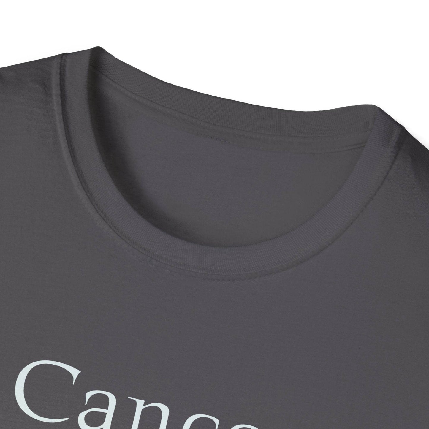 Cancer Warrior Unisex Softstyle T-Shirt - Empowering Battle for Women's Health - The Dreamer's Bookshop.