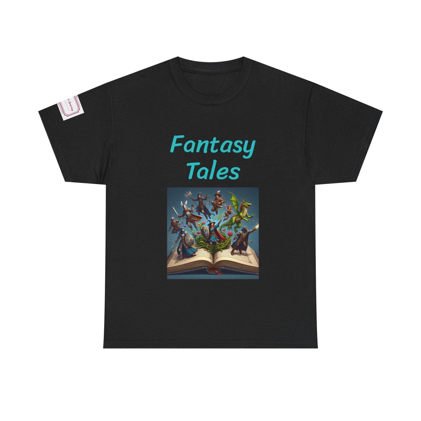 Magic - Graphic Unisex Heavy Cotton Tee - Fantasy Tales - The Dreamer's Bookshop.