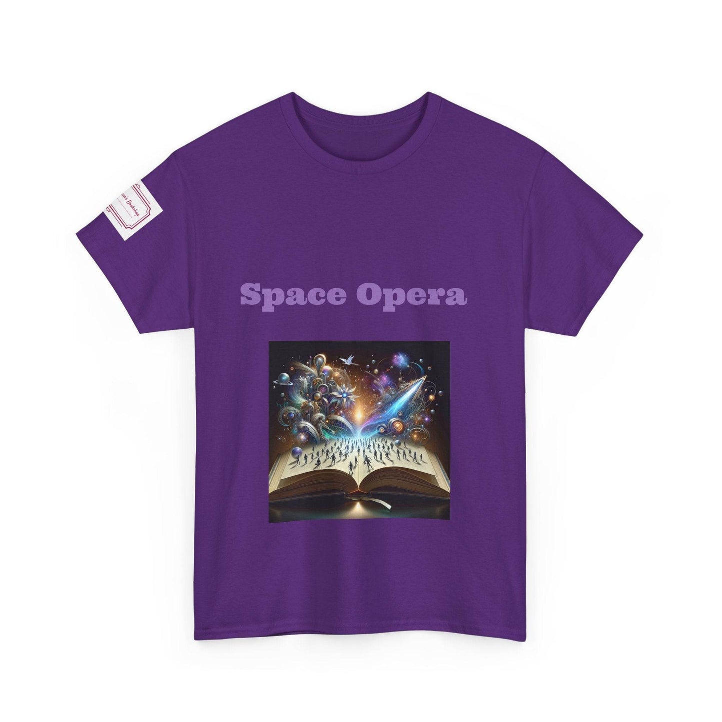 Space Opera - Unisex Heavy Cotton Tee - Sci-Fi Books - The Dreamer's Bookshop.
