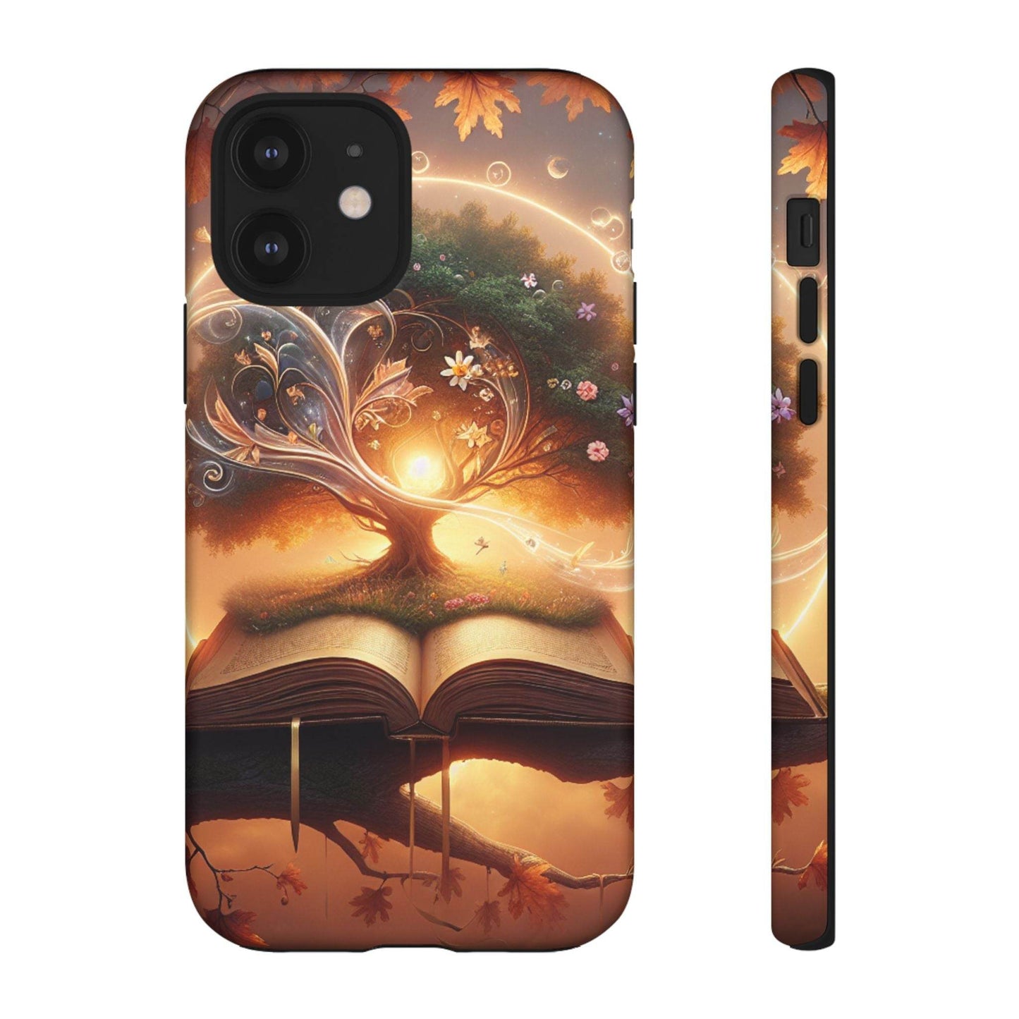 Nature-Inspired iPhone & Samsung Phone Case with Tree of Life Design - The Dreamer's Bookshop.