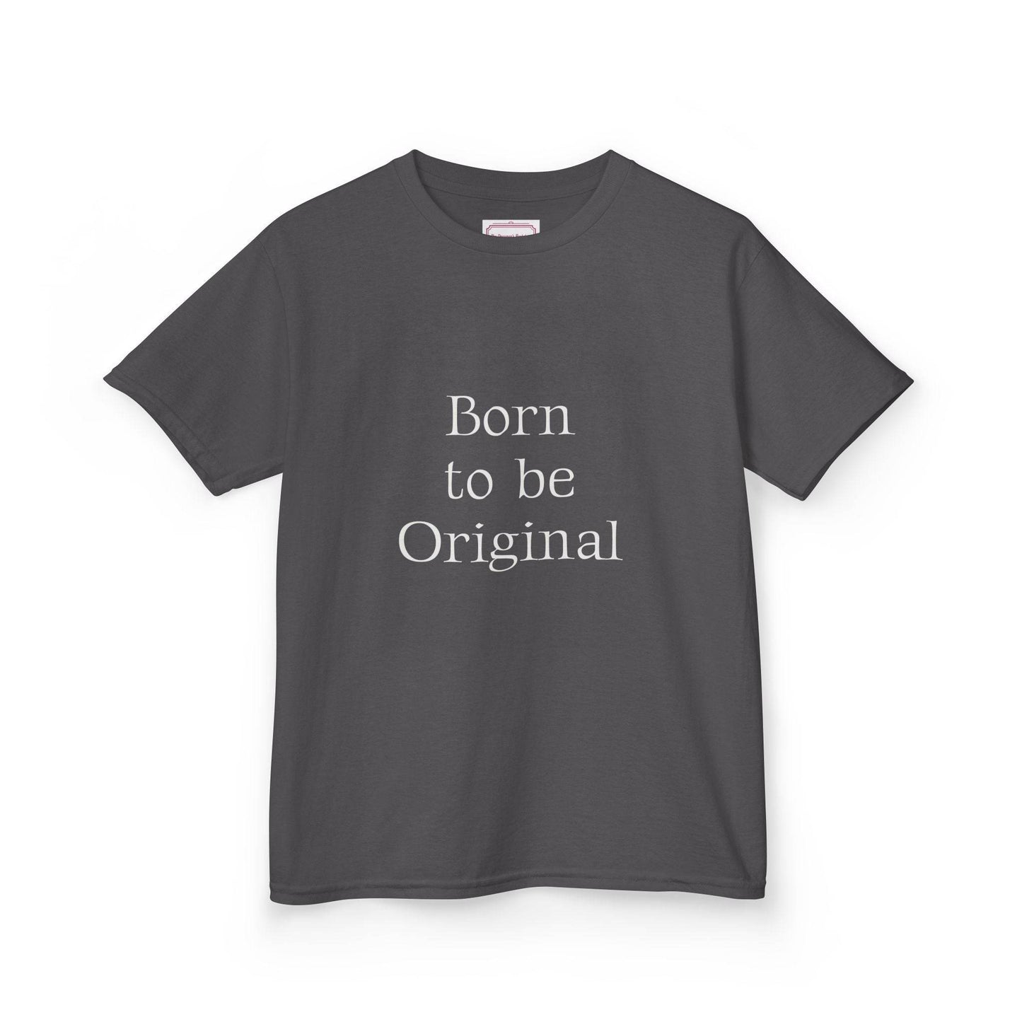 EU - Kids 'Born to be Original' Cotton Tee - Support Young Creators - The Dreamer's Bookshop.