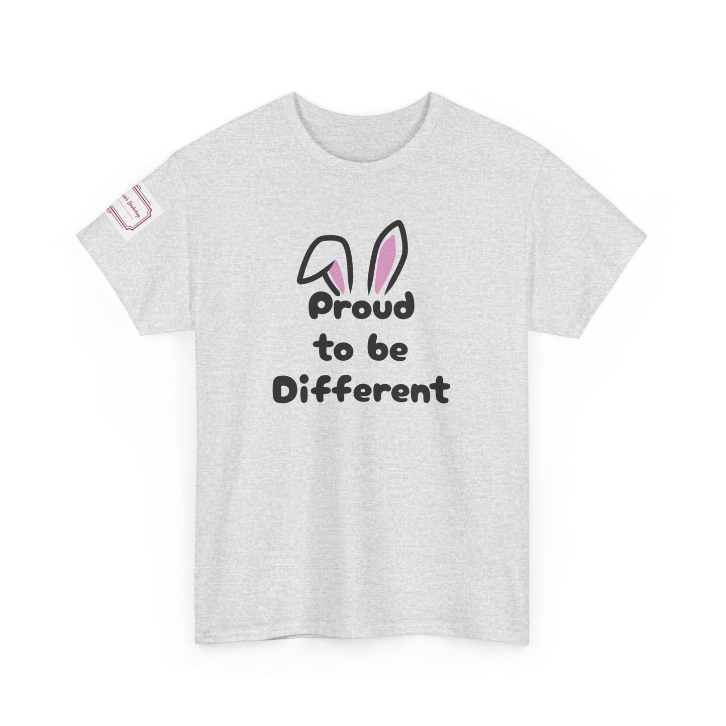 Proud to be Different Unisex Heavy Cotton Tee - Celebrate Individuality - The Dreamer's Bookshop.