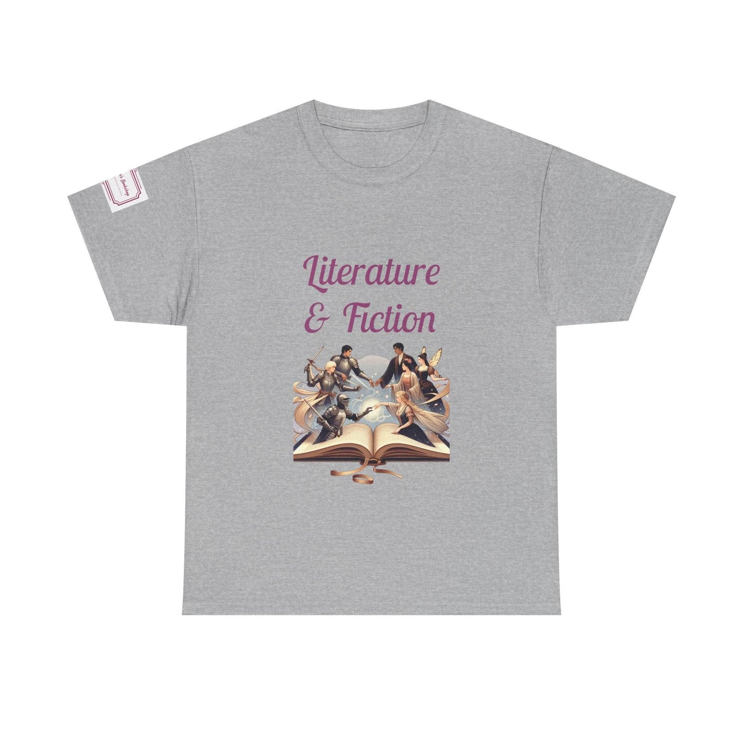 Fiction - Graphic Unisex Heavy Cotton Tee - Literature Books - The Dreamer's Bookshop.