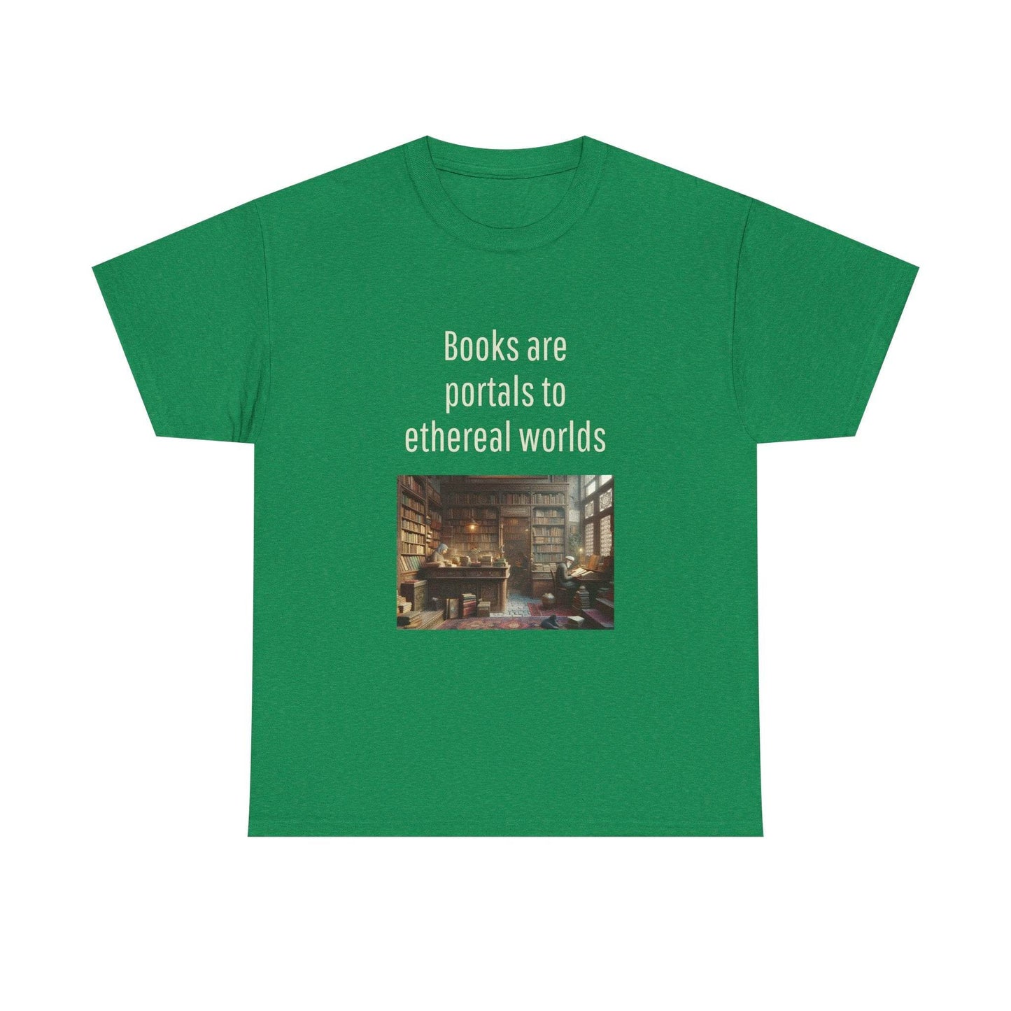 Portals - Unisex Heavy Cotton Tee - Creative Apparel - The Dreamer's Bookshop.