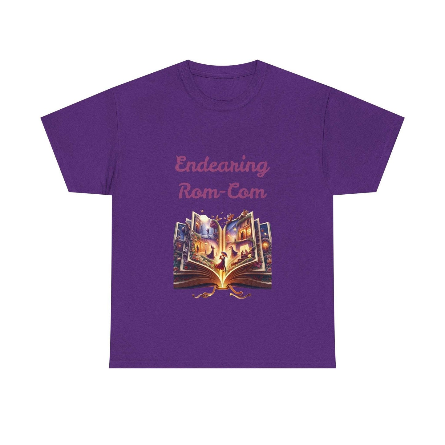 Endearing - Unisex Heavy Cotton Tee - Rom-Com Books - The Dreamer's Bookshop.
