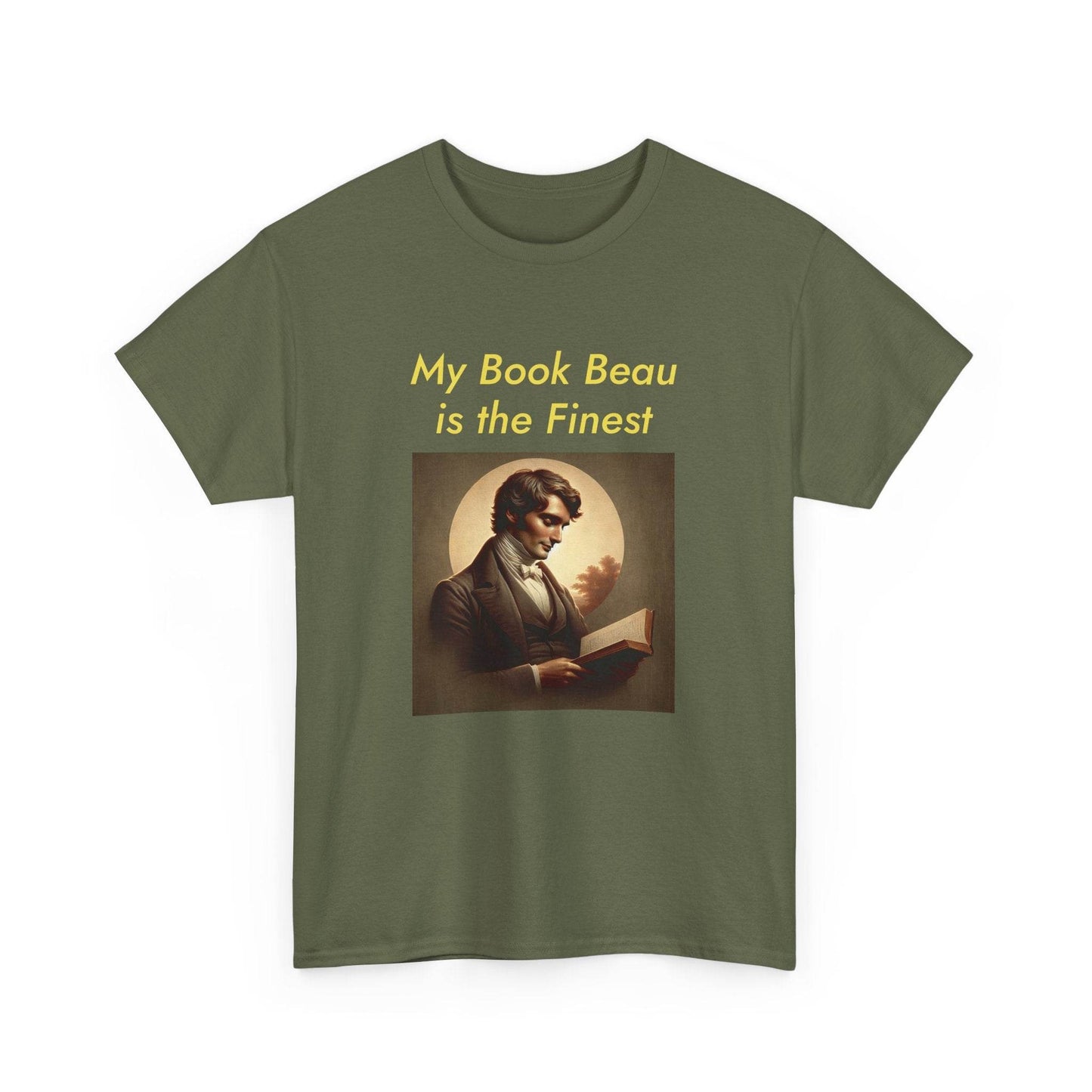 My Book Beau Unisex Cotton Tee - Perfect Gift for Book Lovers - The Dreamer's Bookshop.