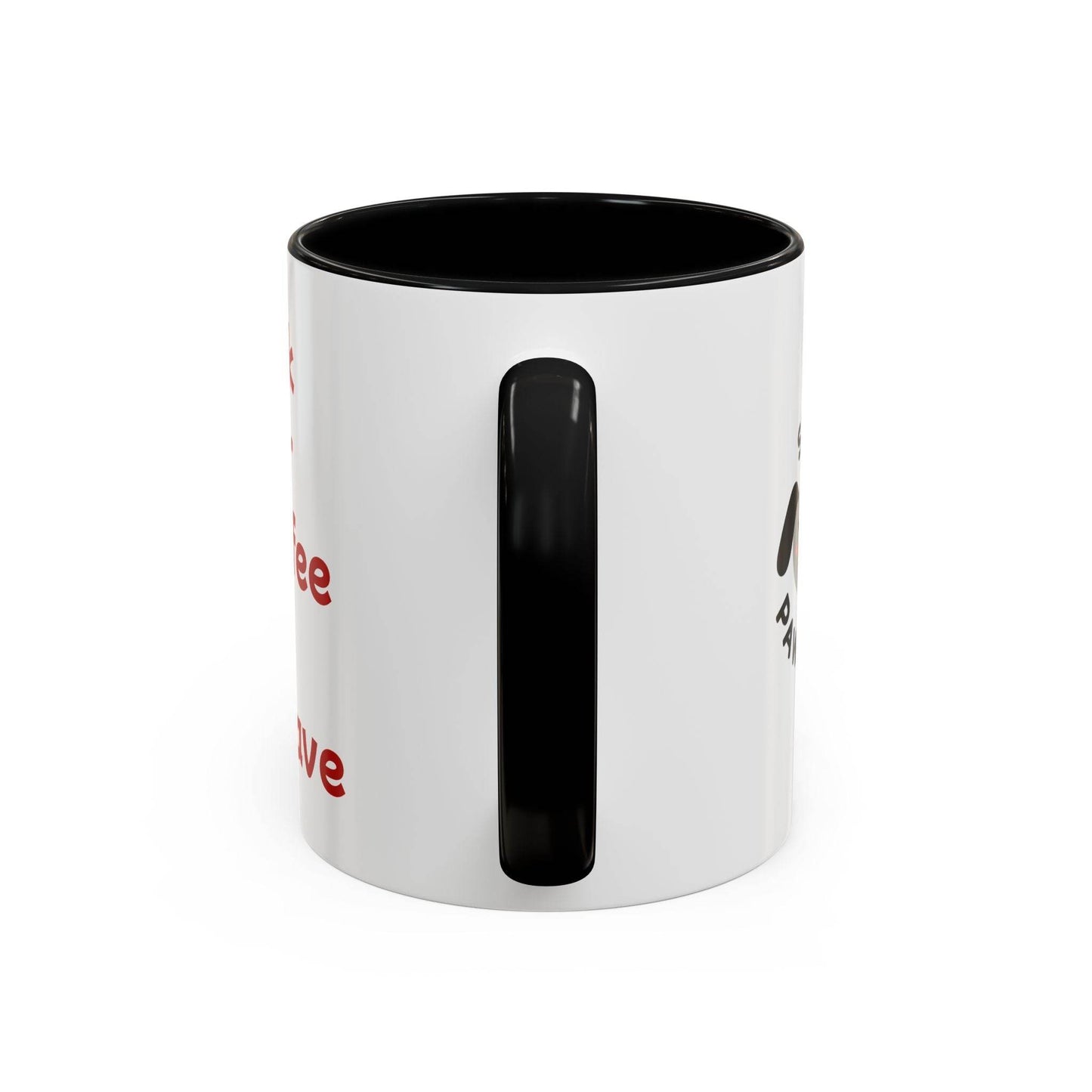 Playful Dog Pawsitive Mug - Cute Gift for Coffee Lovers - The Dreamer's Bookshop.