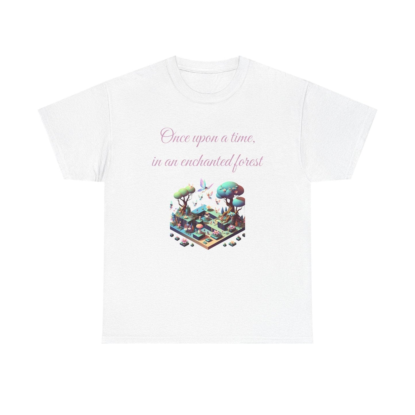 Enchanted Forest - A Unisex Heavy Cotton Tee - Perfect Gift for Book Lovers - The Dreamer's Bookshop.