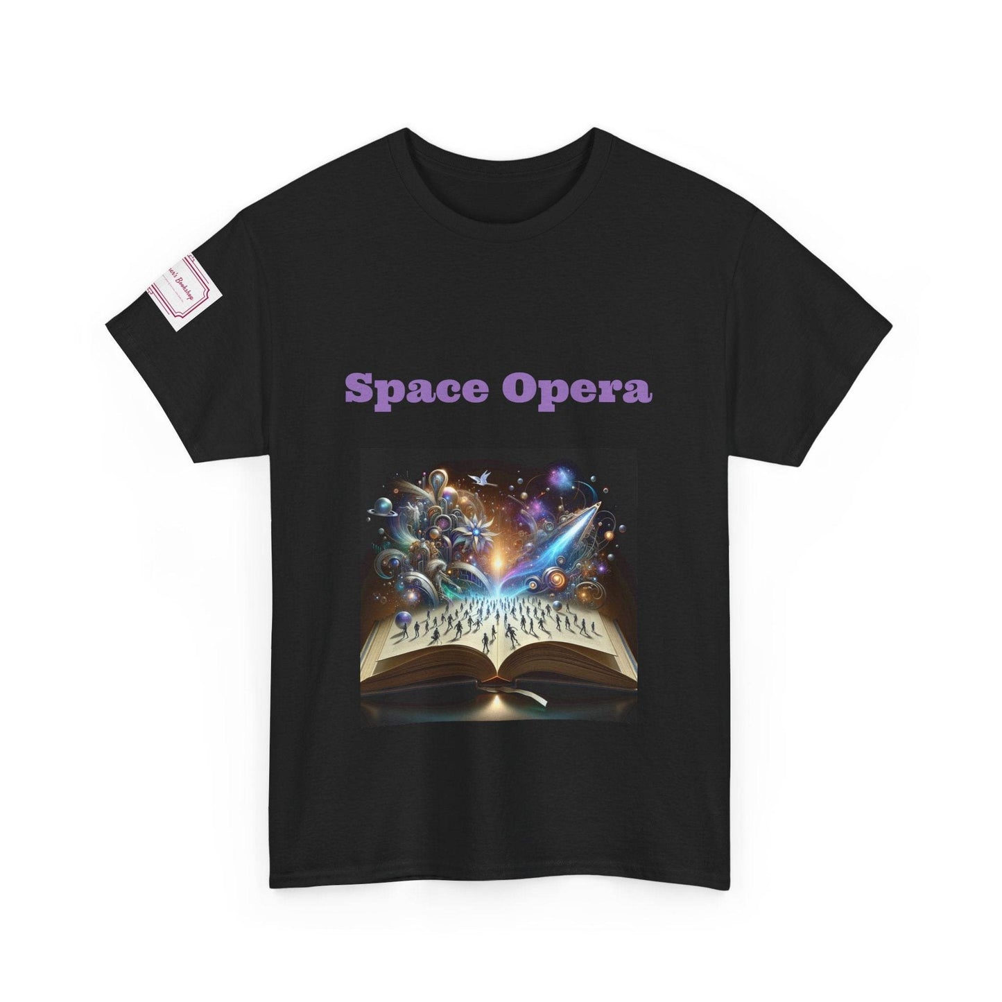 Space Opera - Graphic Unisex Heavy Cotton Tee - Sci-Fi Books - The Dreamer's Bookshop.