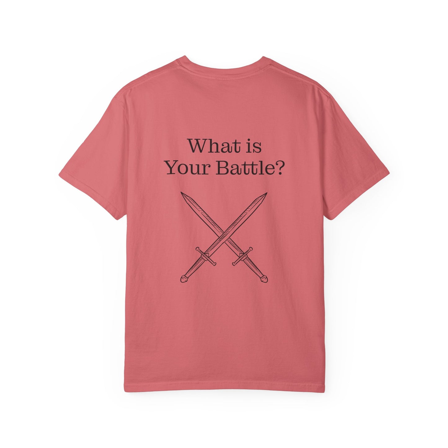 Chronic Pain Warrior Unisex Garment-Dyed T-Shirt - Empowering Supportive Apparel