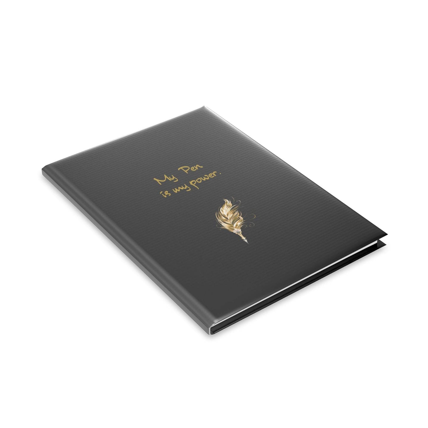 Empowering Hardcover Notebook - 'My Pen is my Power' - The Dreamer's Bookshop.