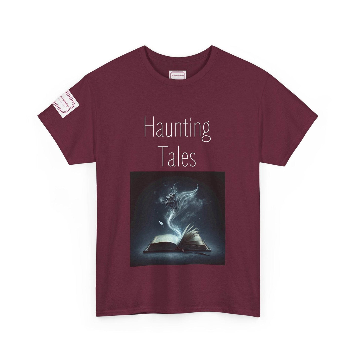 Haunting Tales - Unisex Heavy Cotton Tee - Perfect for Book Lovers - The Dreamer's Bookshop.