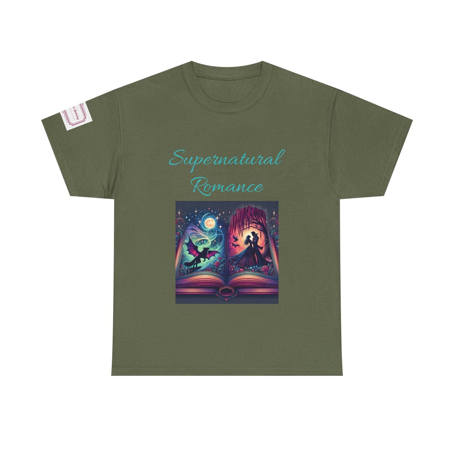 Fantasy - Unisex Heavy Cotton Tee - Supernatural Romance - The Dreamer's Bookshop.