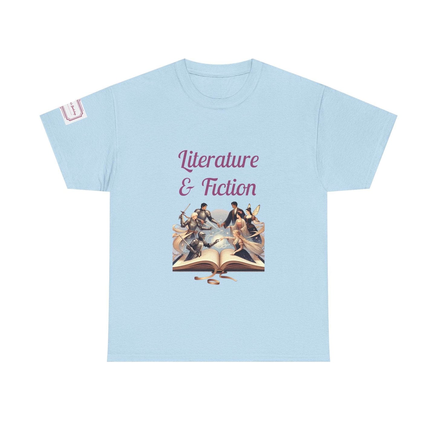 Fiction - Graphic Unisex Heavy Cotton Tee - Literature Books - The Dreamer's Bookshop.