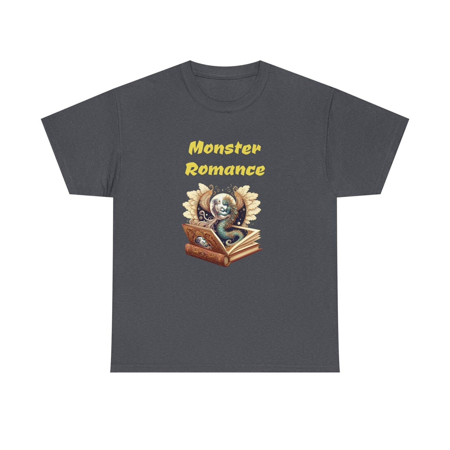 Fantasy - Graphic Tee - Unisex Heavy Cotton T-Shirt Monster Romance Books - The Dreamer's Bookshop.
