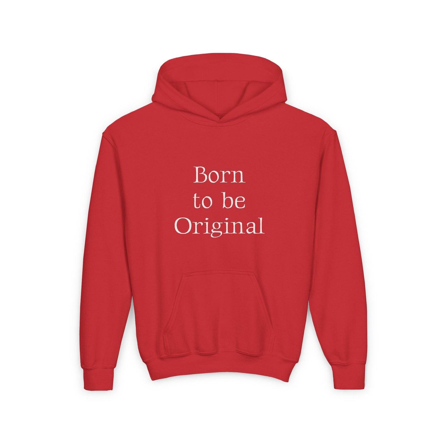 EU - Youth Heavy Blend Hoodie - 'Born to be Original' - Indie Author Inspired Sweatshirt - The Dreamer's Bookshop.