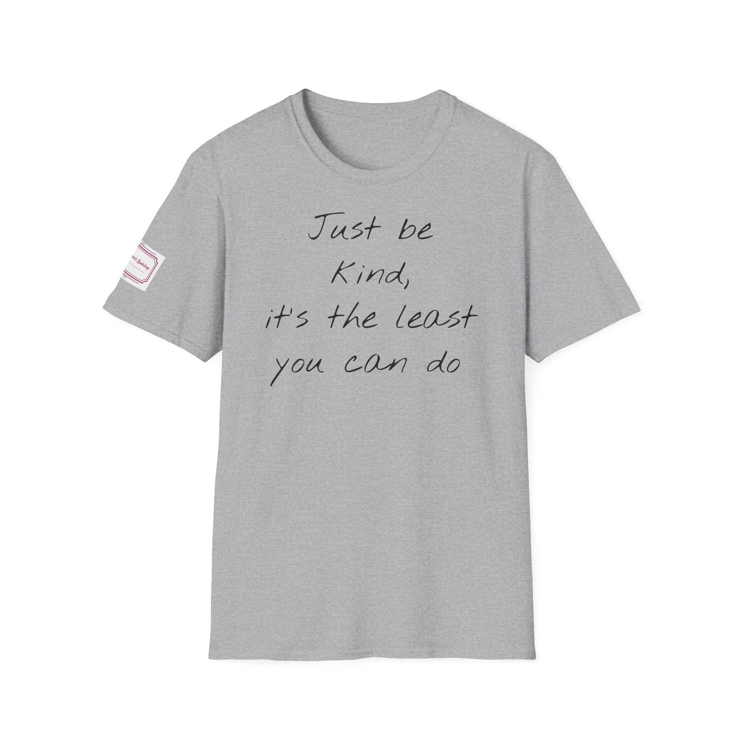 Unisex Softstyle T-Shirt - Be Kind Design for Book Lovers - The Dreamer's Bookshop.