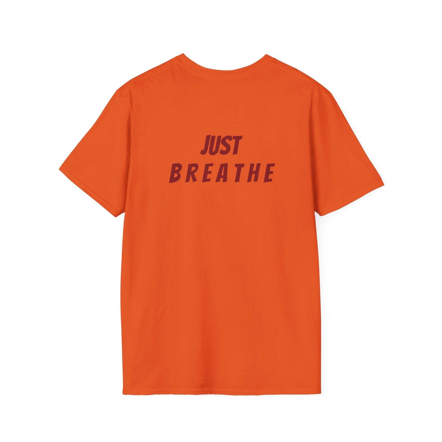 Unisex Softstyle T-Shirt - 'Just Breathe' - The Dreamer's Bookshop.