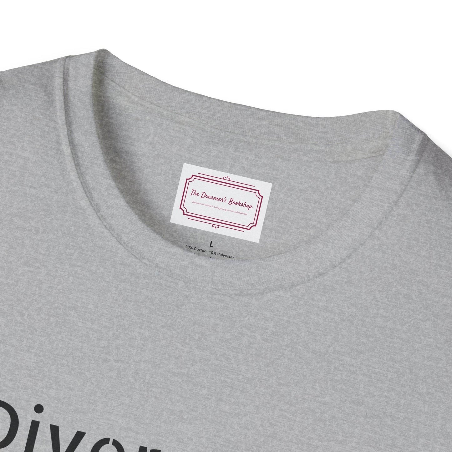 Divergent Neurodivergent T-Shirt - Unisex Softstyle Tee for Acceptance and Awareness - The Dreamer's Bookshop.