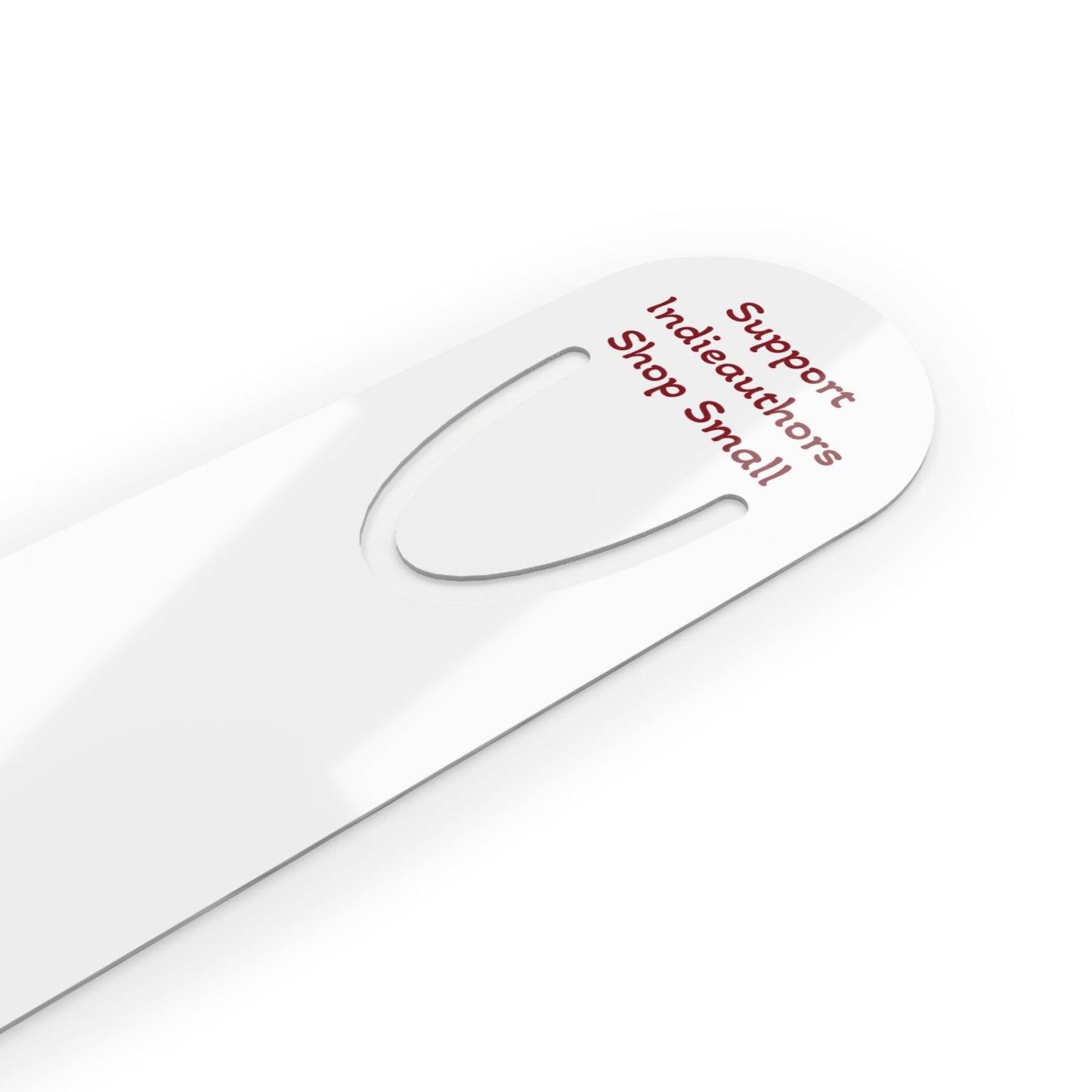 US - Stylish Stainless Steel Bookmark - Support Indie Authors - The Dreamer's Bookshop.