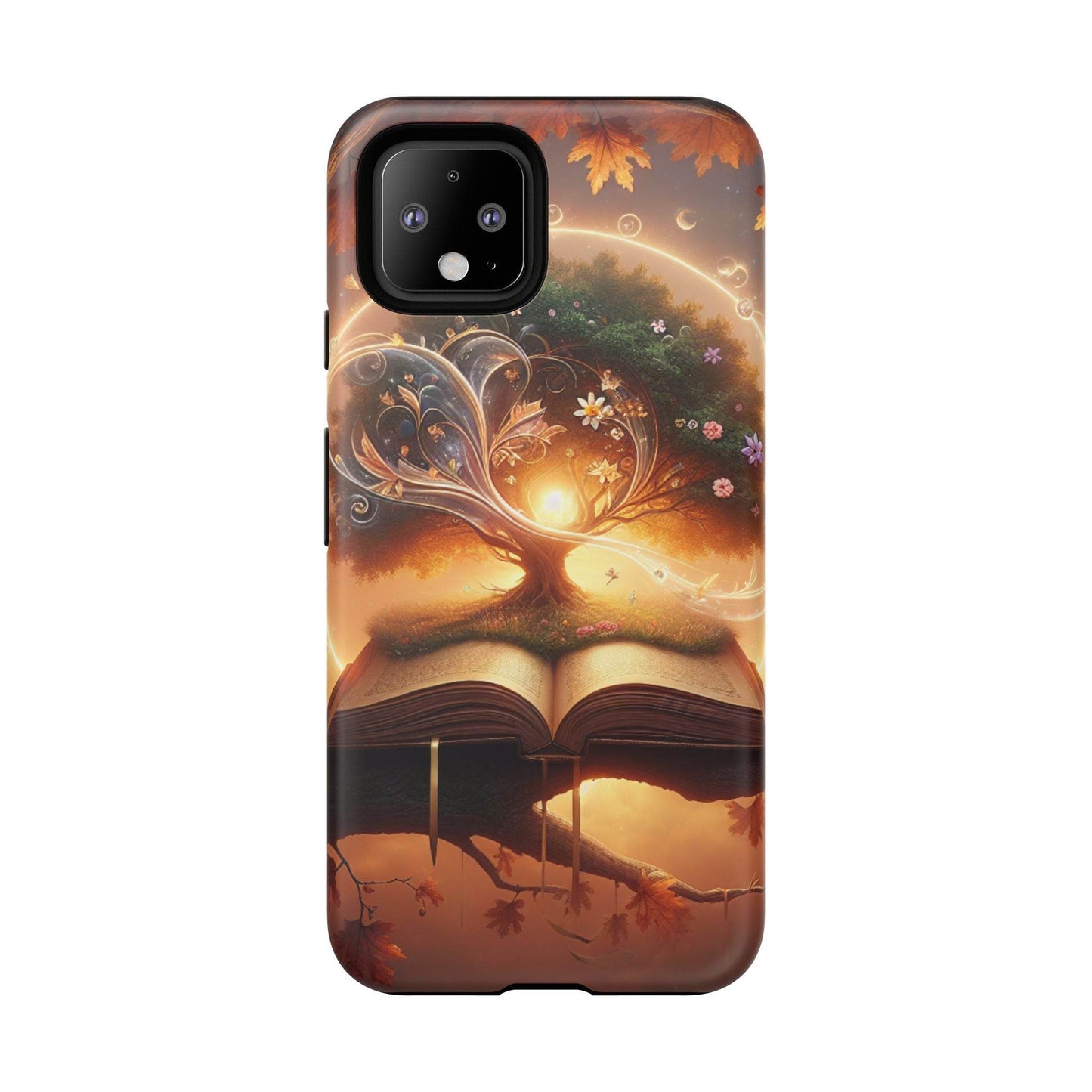 Google & Samsung - Artistic Phone Case with BookishTree Design - Tough Cases - The Dreamer's Bookshop.