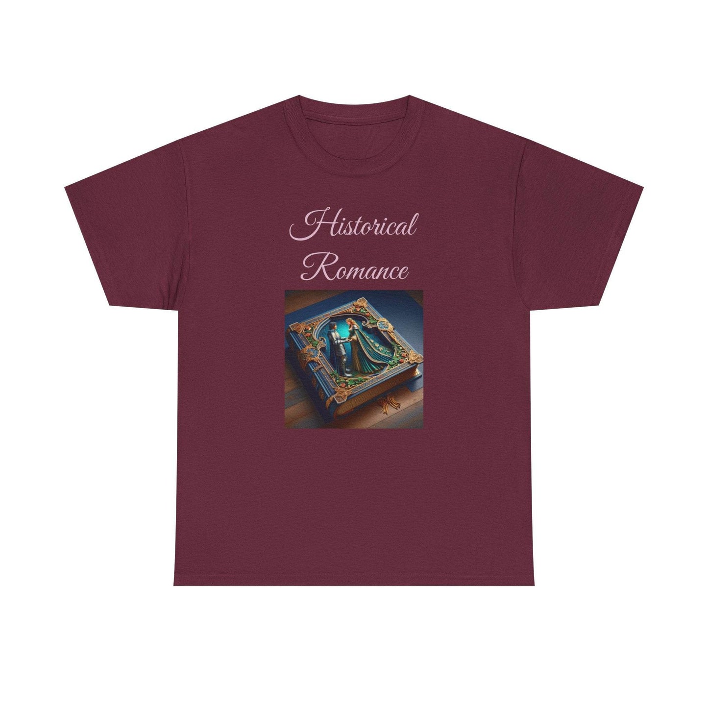 Fiction - Graphic Tee - Unisex Heavy Cotton T-Shirt - Historical Romance - The Dreamer's Bookshop.