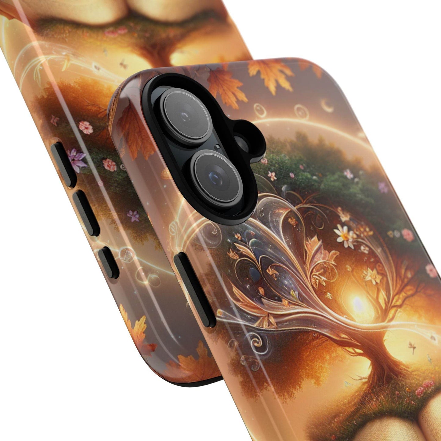Nature-Inspired iPhone & Samsung Phone Case with Tree of Life Design - The Dreamer's Bookshop.
