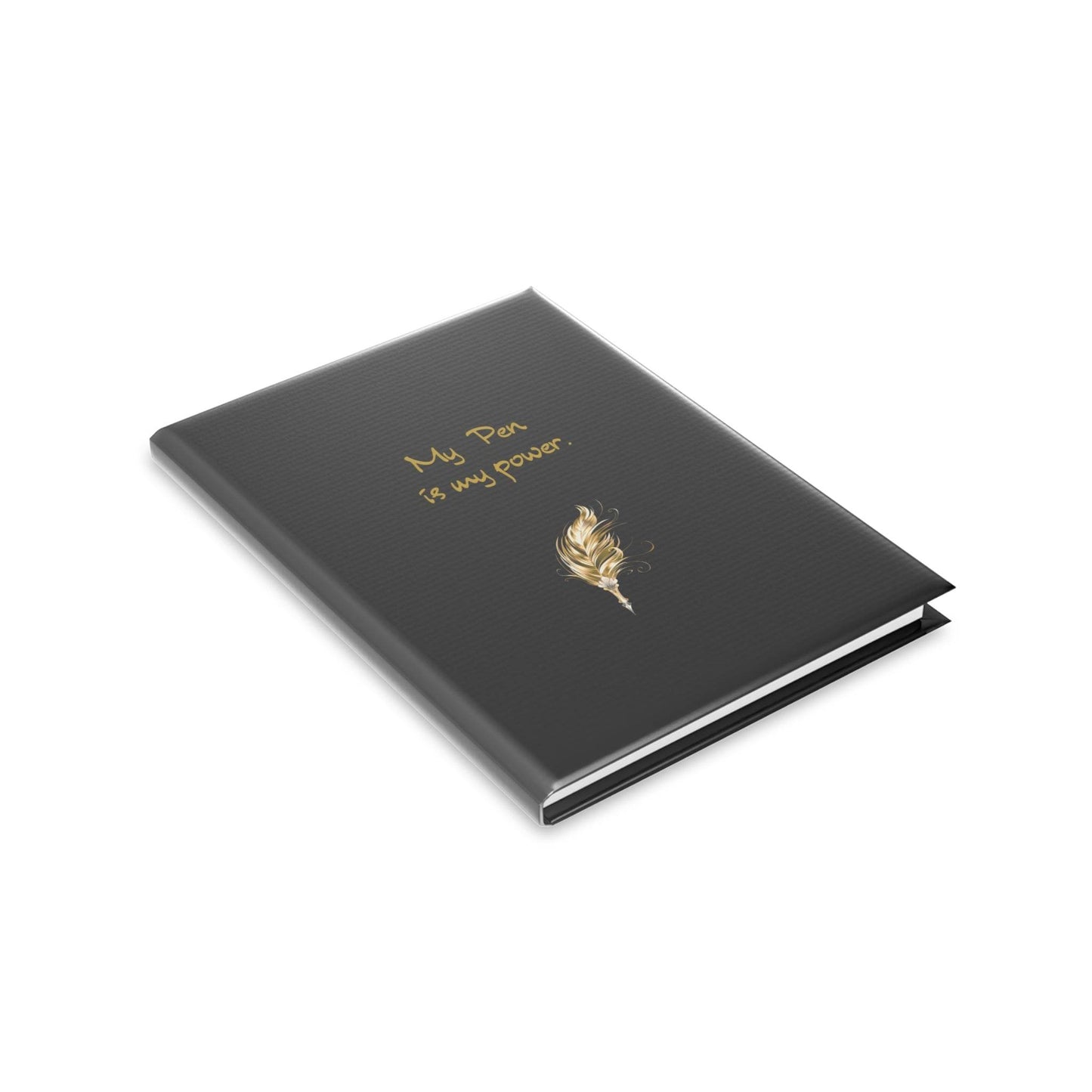 Empowering Hardcover Notebook - 'My Pen is my Power' - The Dreamer's Bookshop.