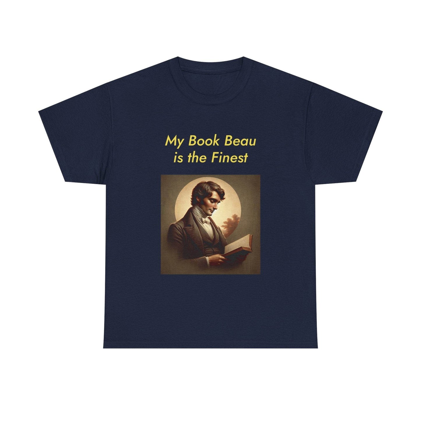 My Book Beau Unisex Heavy Cotton Tee - Perfect for Literature Lovers - The Dreamer's Bookshop.