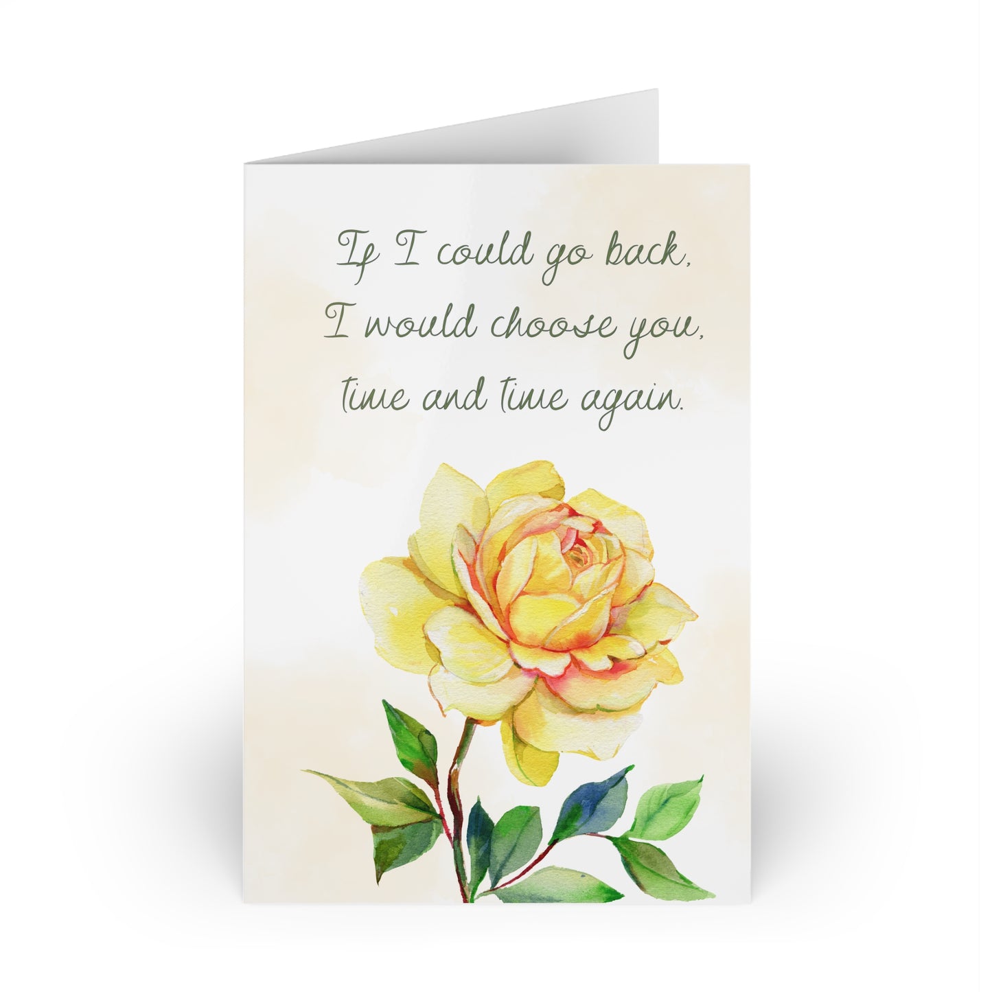 The Dreamer's Bookshop Affection "If I Could" Art Print Card - The Dreamer's Bookshop.