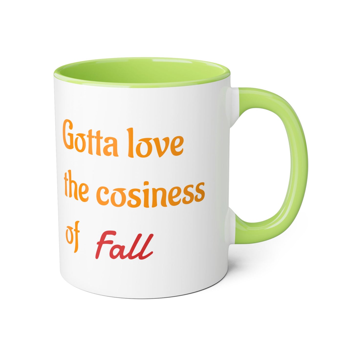 The Cosiness of Fall - 11oz Cup for Booklovers