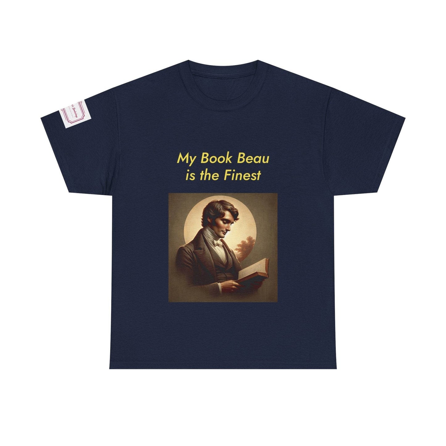 My Book Beau Unisex Heavy Cotton Tee - Perfect for Book Lovers - The Dreamer's Bookshop.