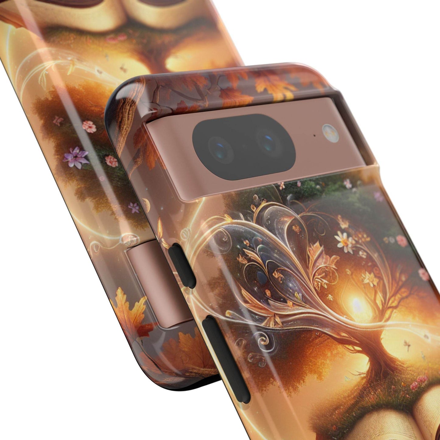 Google & Samsung - Artistic Phone Case with BookishTree Design - Tough Cases - The Dreamer's Bookshop.