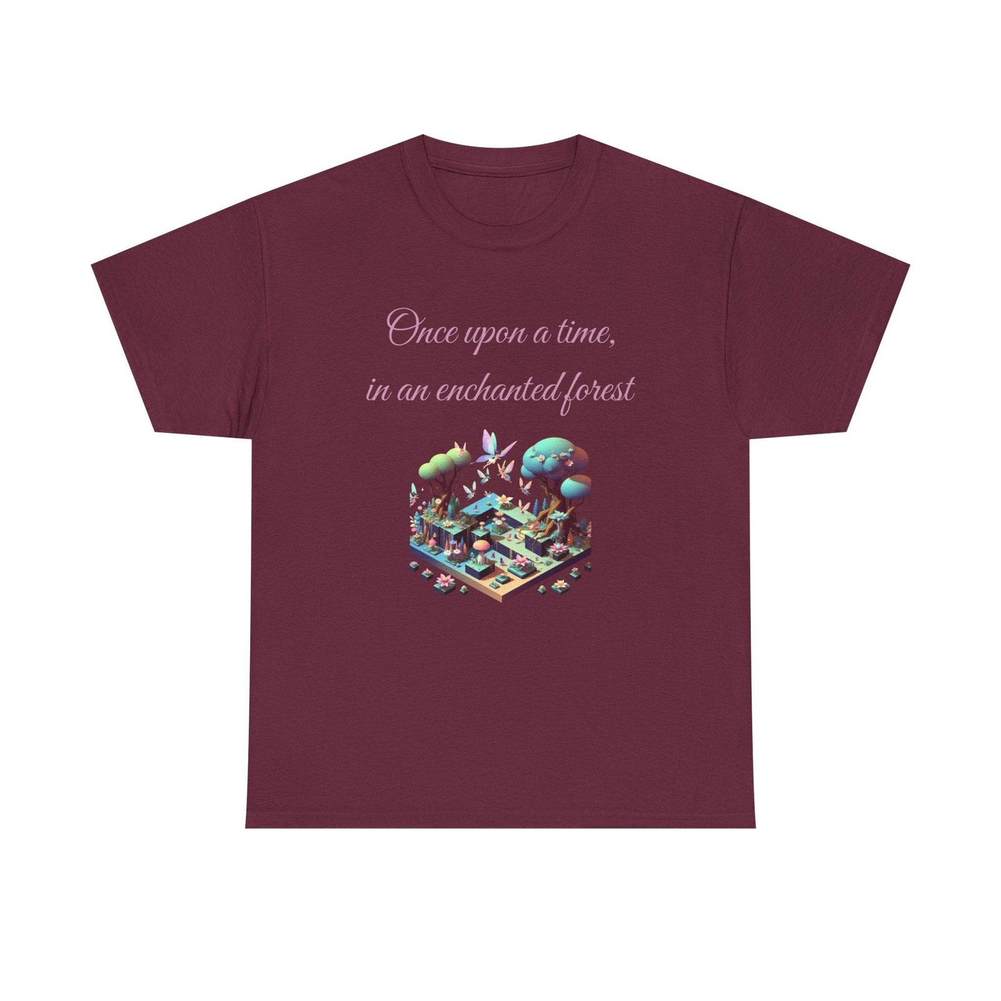 Enchanted Forest - A Unisex Heavy Cotton Tee - Perfect Gift for Book Lovers - The Dreamer's Bookshop.