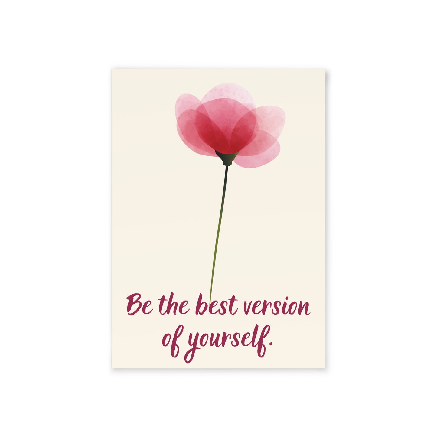 The Dreamer's Bookshop - Love Yourself Card "Be the best" - The Dreamer's Bookshop.