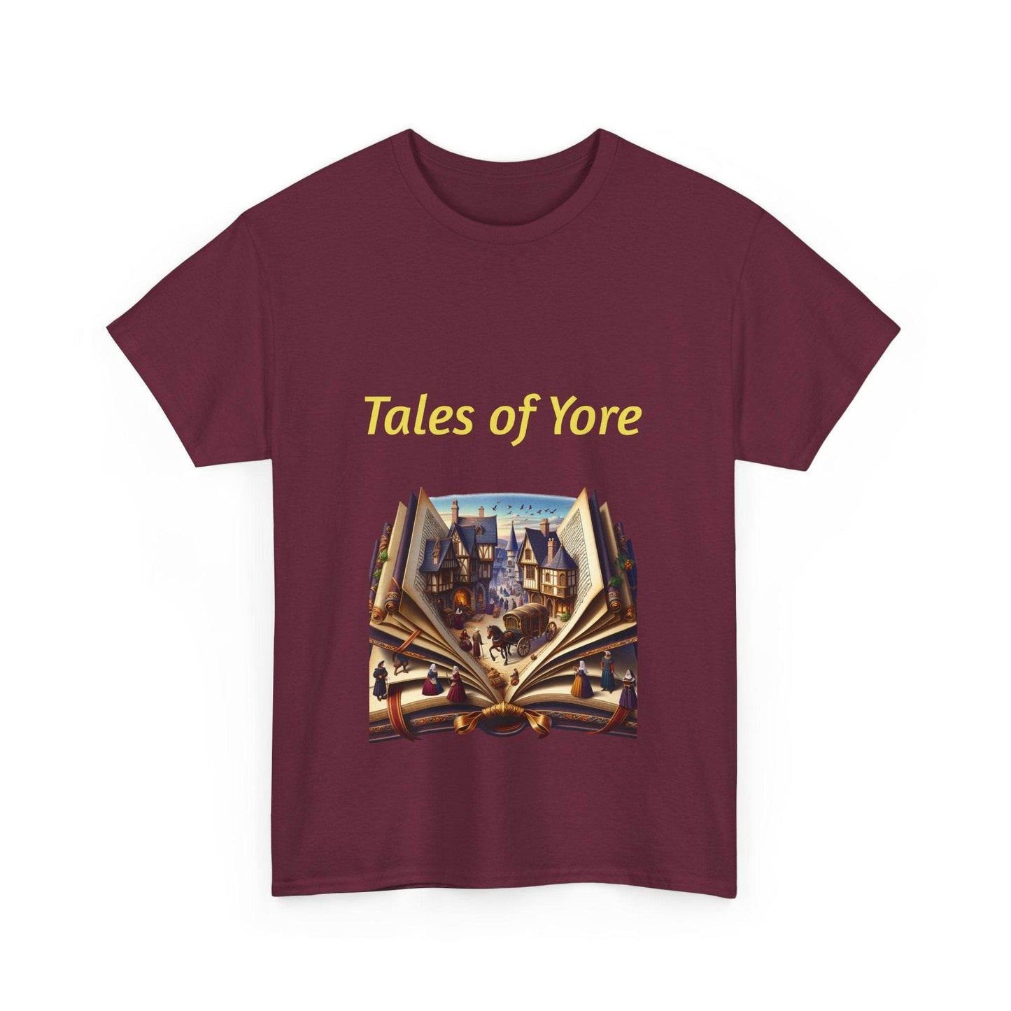 Tales of Yore - Unisex Heavy Cotton Tee - Historical Books - The Dreamer's Bookshop.