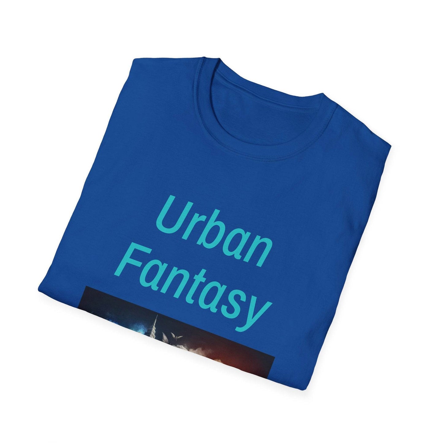 Urban Fantasy Unisex Softstyle T-Shirt - Magical Art Tee for Dreamers - The Dreamer's Bookshop.