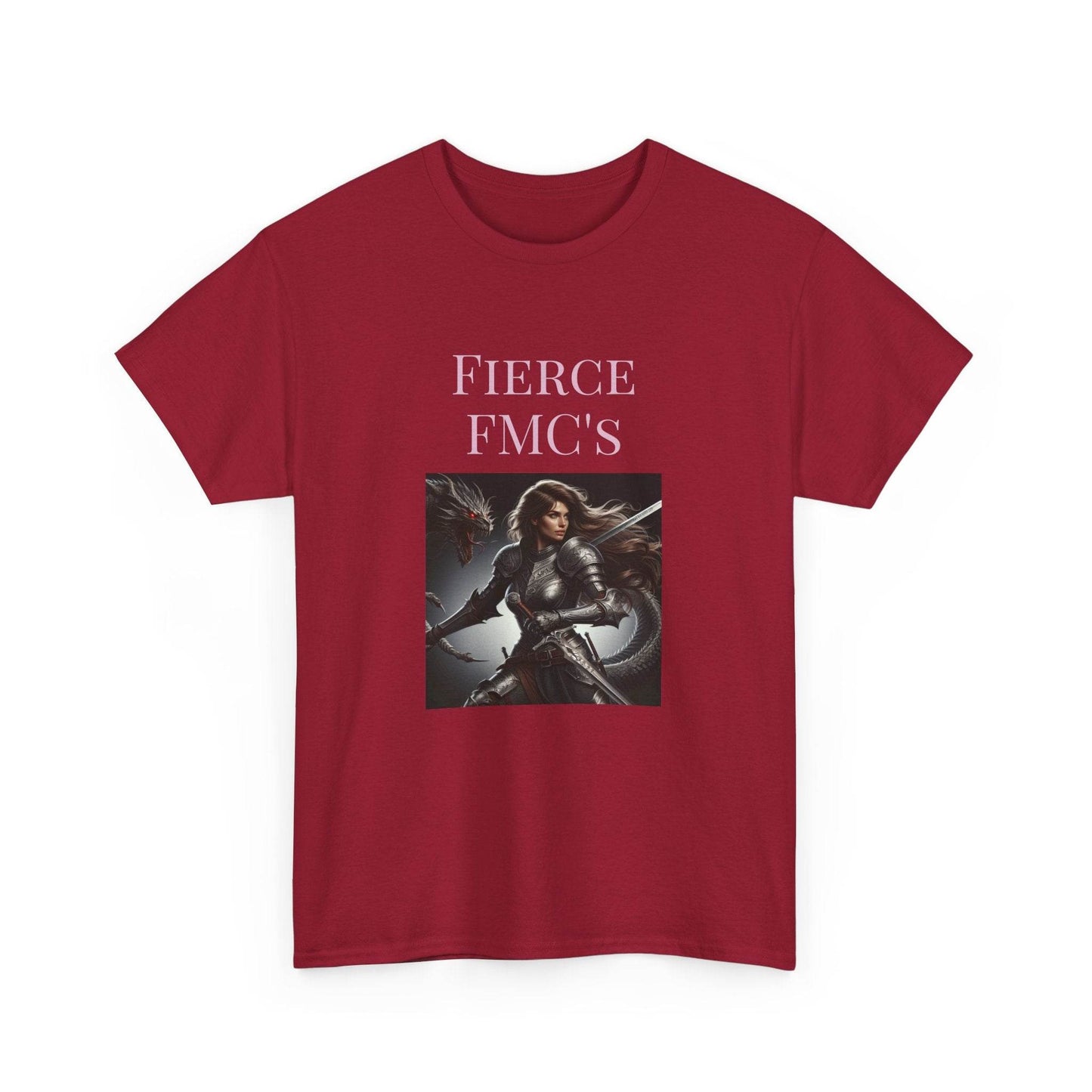 Fierce FMC - Graphic Tee - Unisex Heavy Cotton T-Shirt - Book Lovers - The Dreamer's Bookshop.
