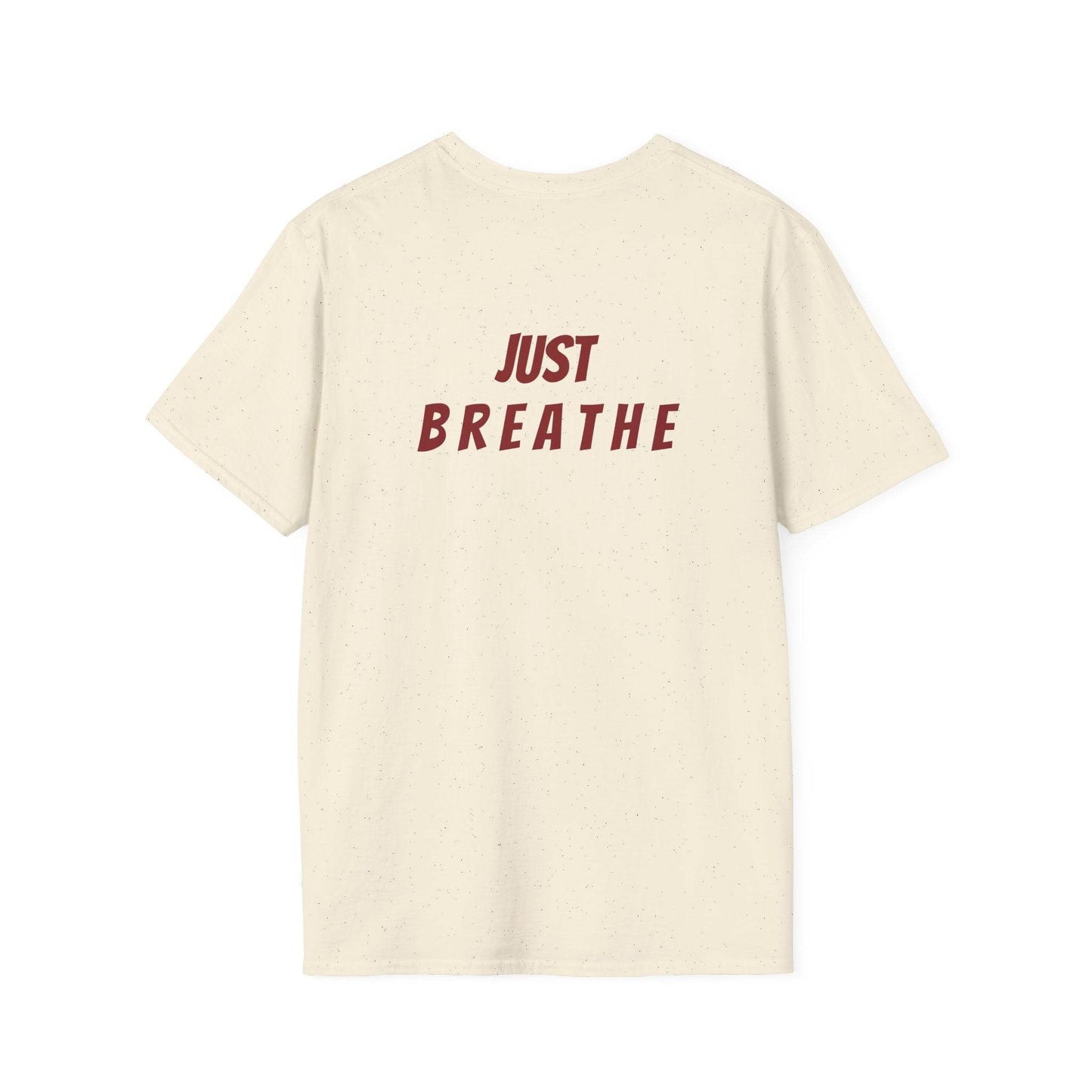 Unisex Softstyle T-Shirt - 'Just Breathe' - The Dreamer's Bookshop.