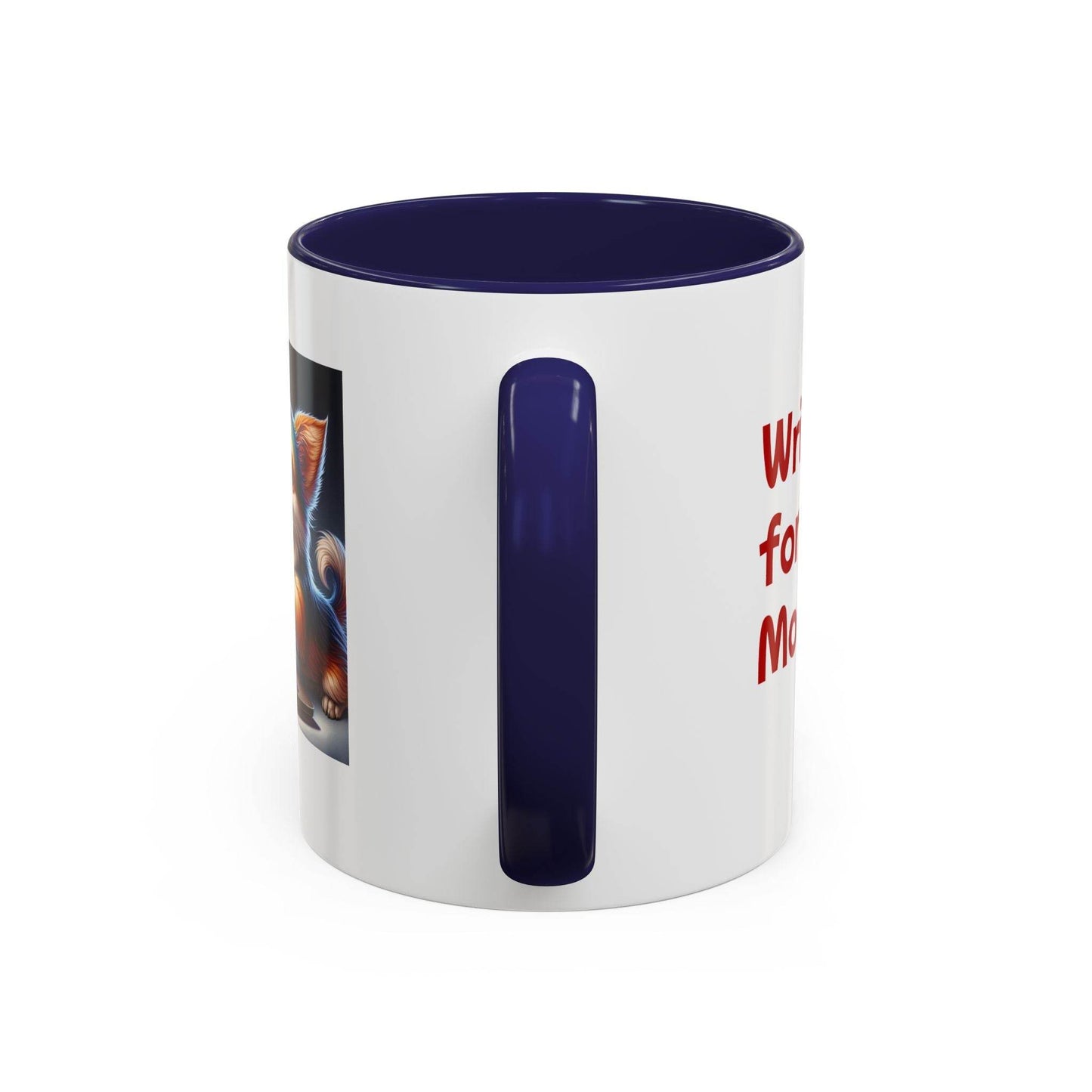Playful Dog Writer Coffee Mug - Cute Gift for Book Lovers - The Dreamer's Bookshop.